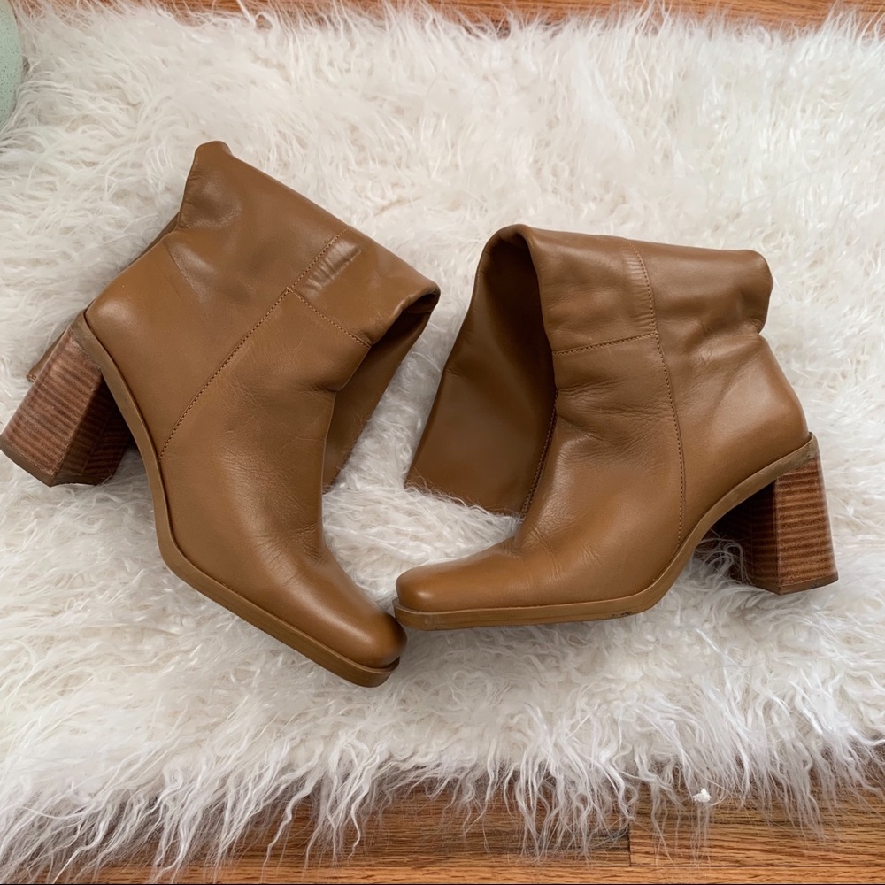 CONNIE TALL DRESS CHUNKY HEEL BOOTS